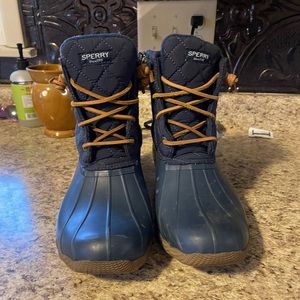 Sperry Blue Boots